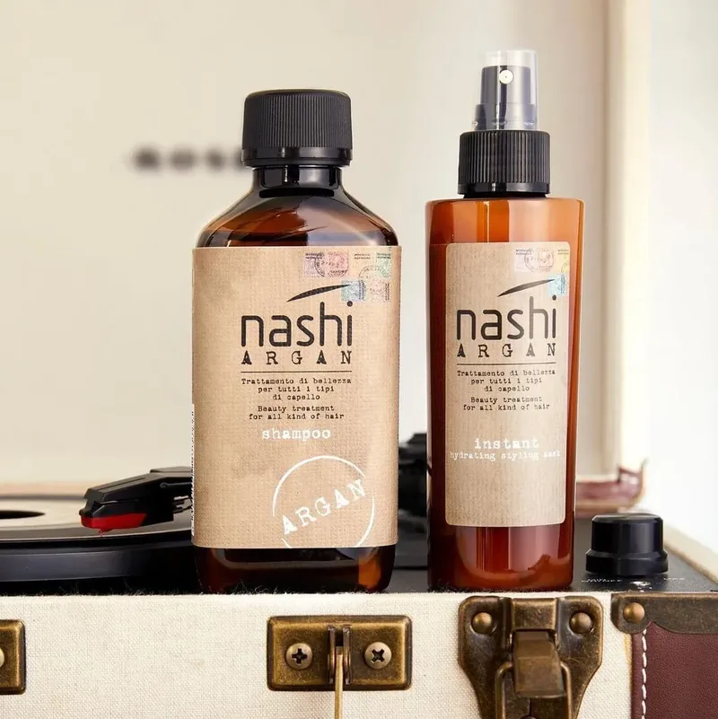 Produse Nashi Argan folosite în salon